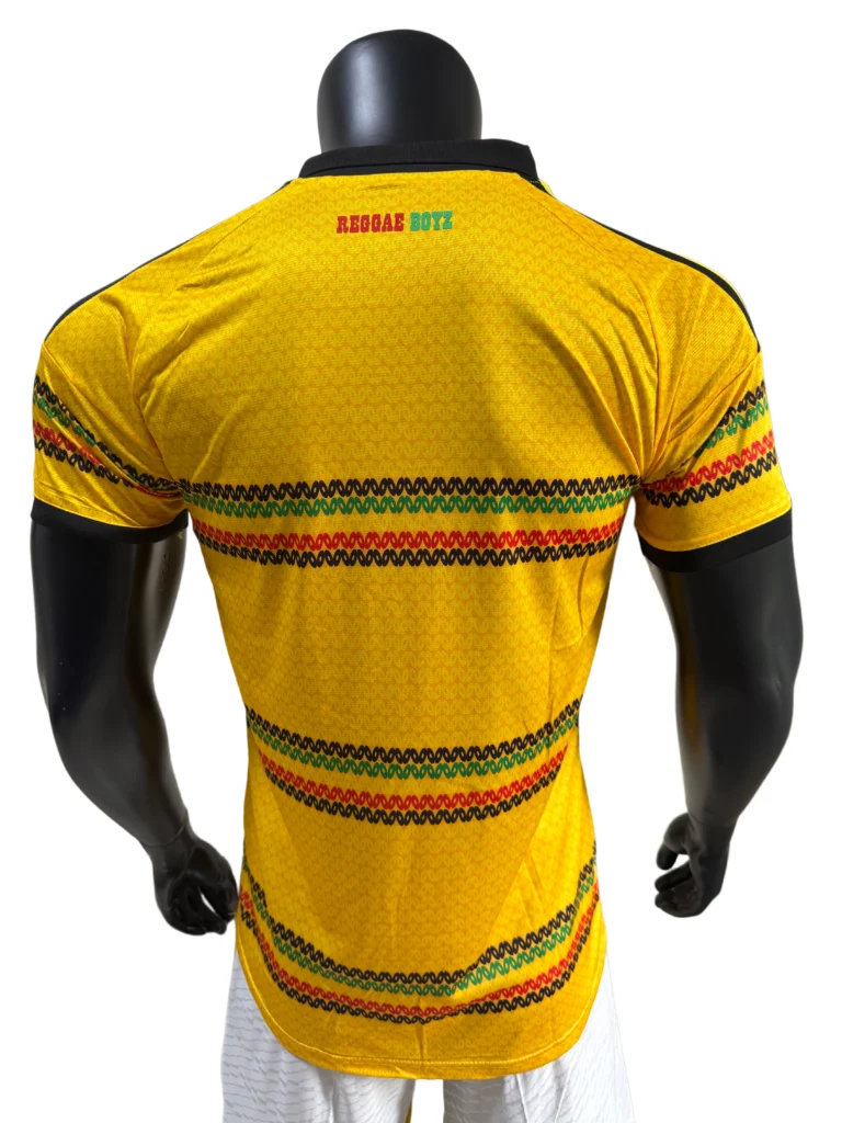 2026 jamaica adidas home jersey back view