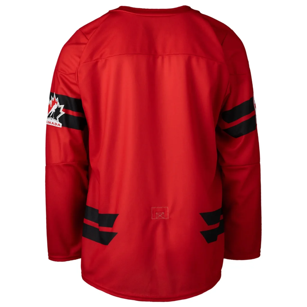 2026 Hockey Canada Jersey: A Detailed Olympic Review back view of 2026 team canada hockey jersey
