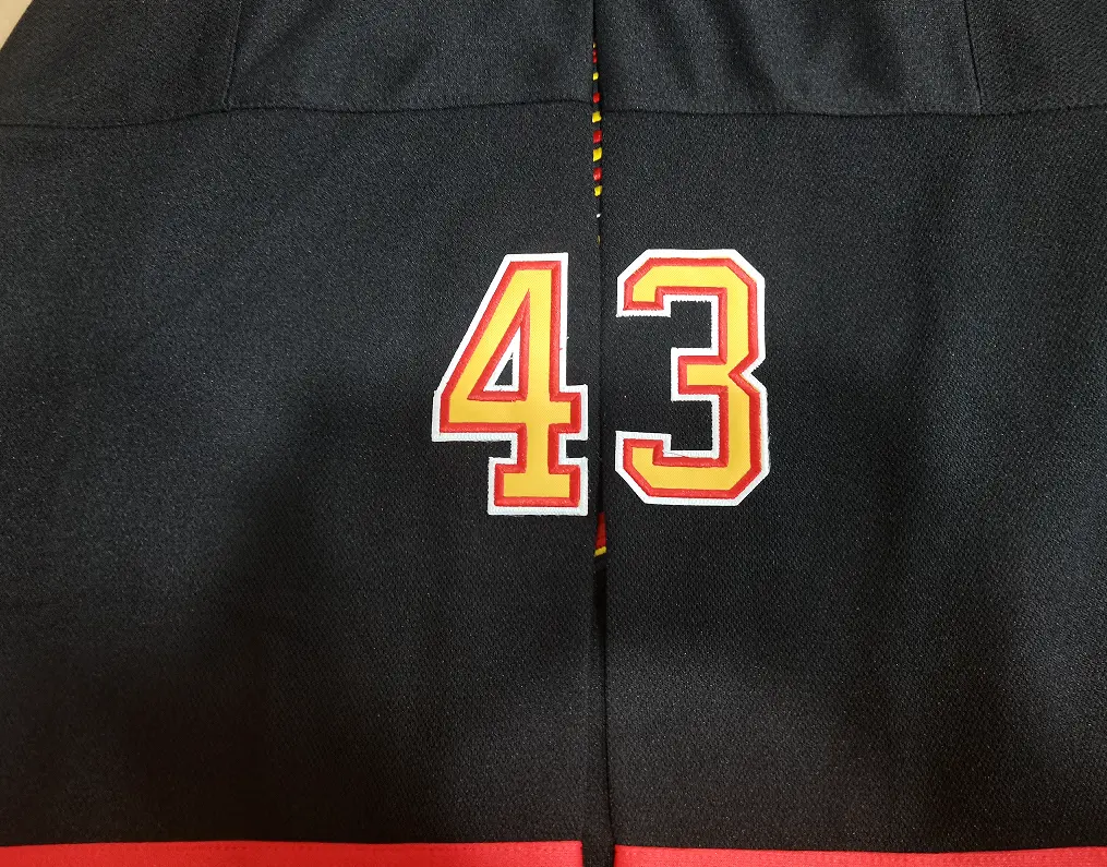 Vancouver Canucks Black Alternate Hockey Jersey: Technical Review canucks jersey sleeve number stitching