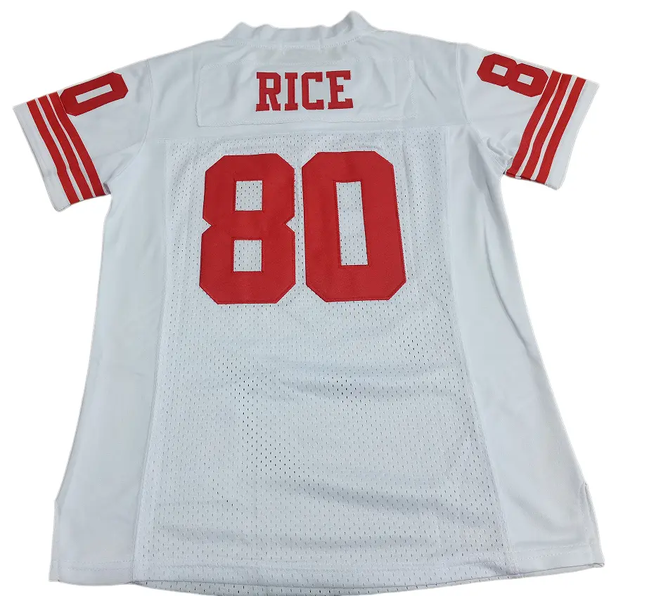 Deep Dive: San Francisco 49ers Heritage - Jerry Rice 1994 Throwback Jersey Archiv jerry rice 1994 throwback jersey back