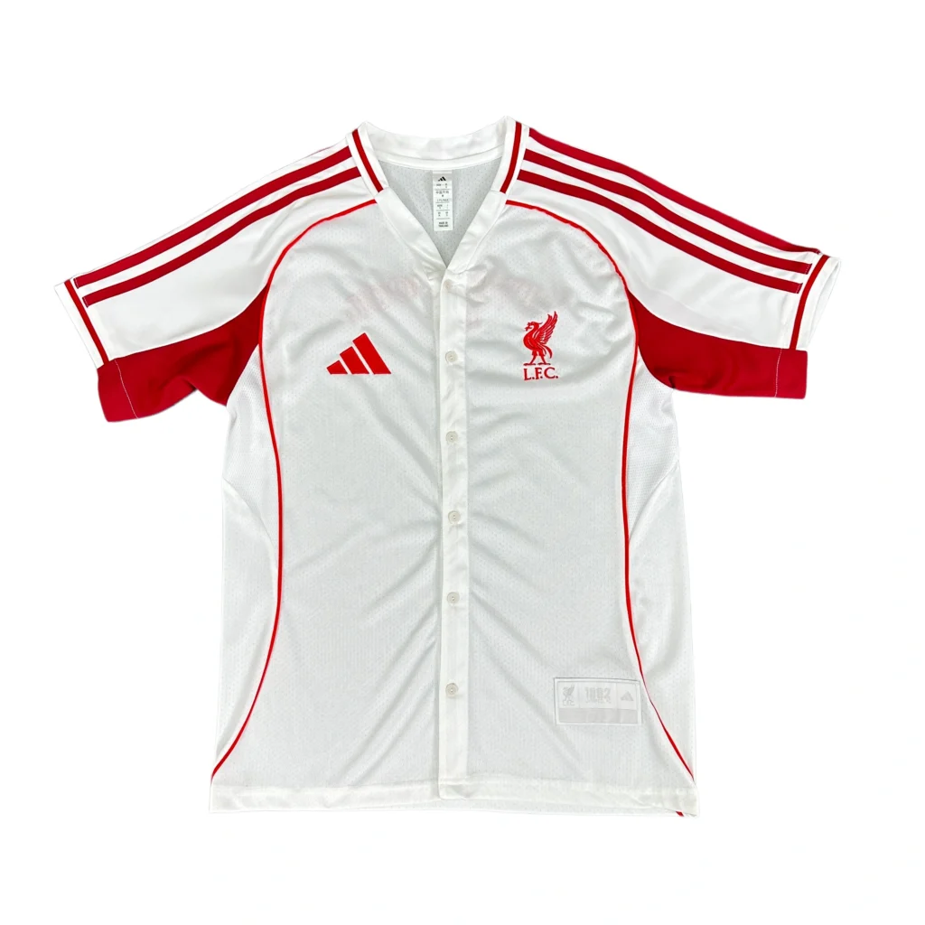 liverpool fc baseball style jersey front