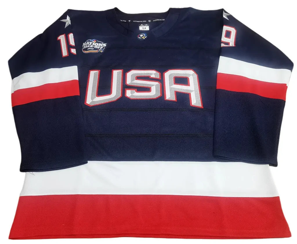 matthew tkachuk usa hockey jersey review front