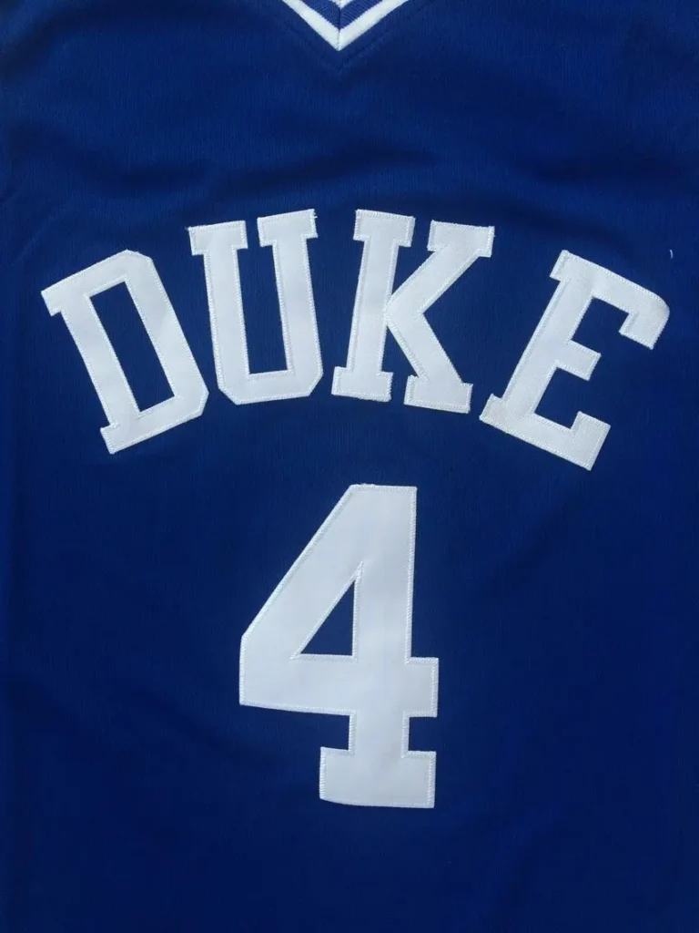 redick 4 nameplate and numbering stitching detail