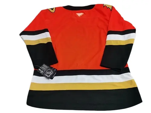 anaheim ducks fanatics alternate jersey orange back layout