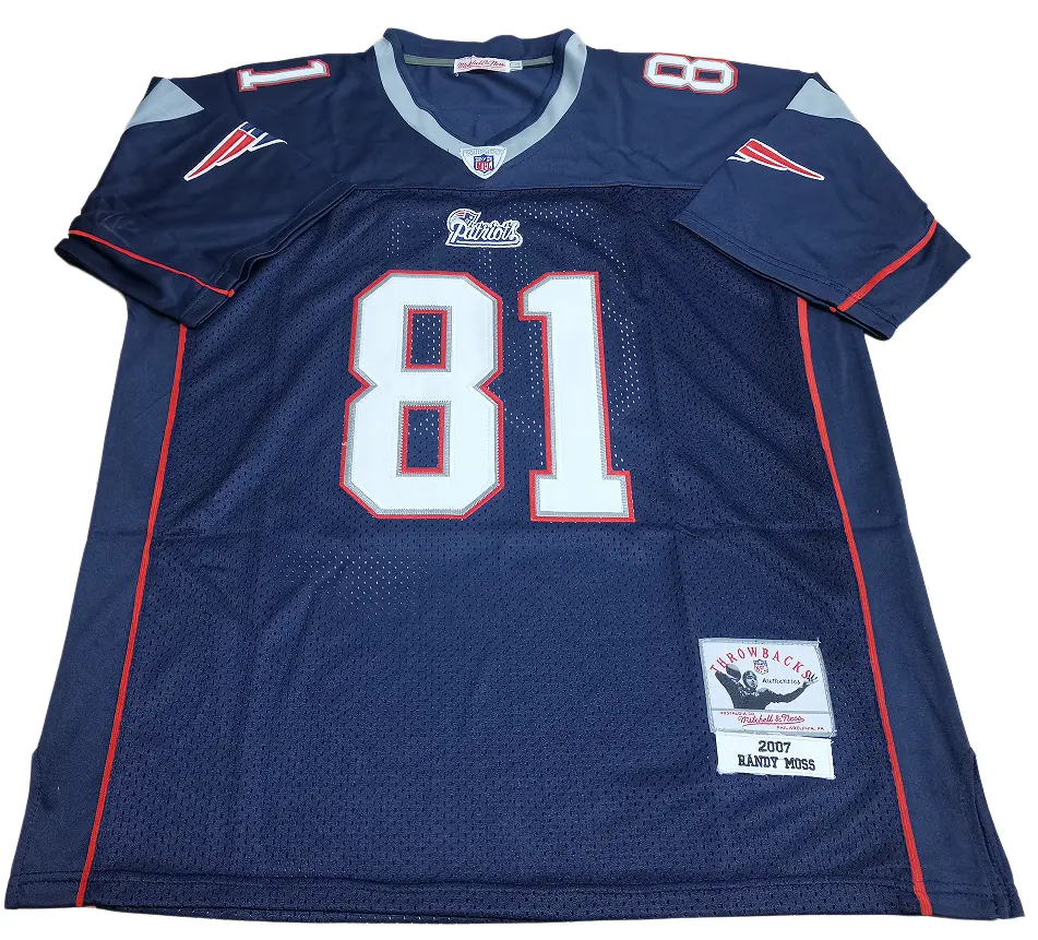 Breathtaking Mitchell Ness New England Patriots Randy Moss 2007 Legacy Jersey Review Mitchell Ness New England Patriots Randy Moss 2007 Legacy Jersey Review - Full front layout