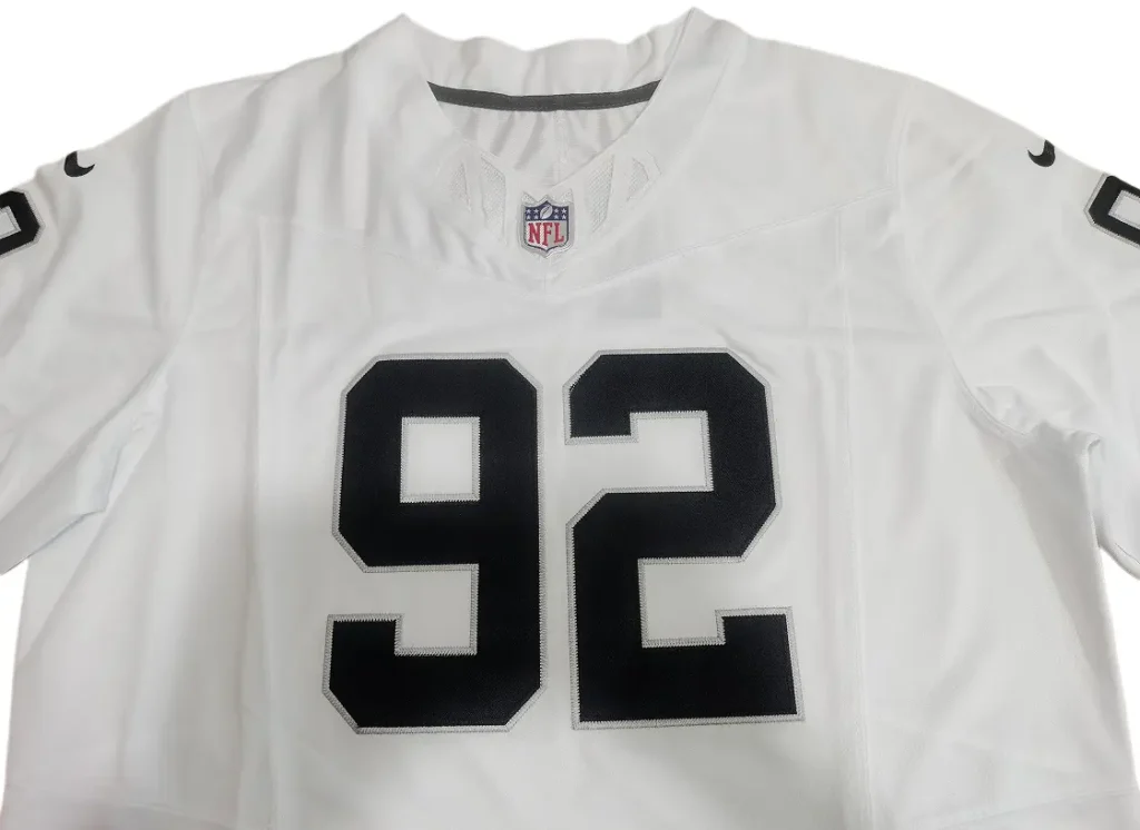 Breathtaking Nike Las Vegas Raiders White Game Jersey Review: Silver & Black Culture nike las vegas raiders white game jersey sleeve crest detail