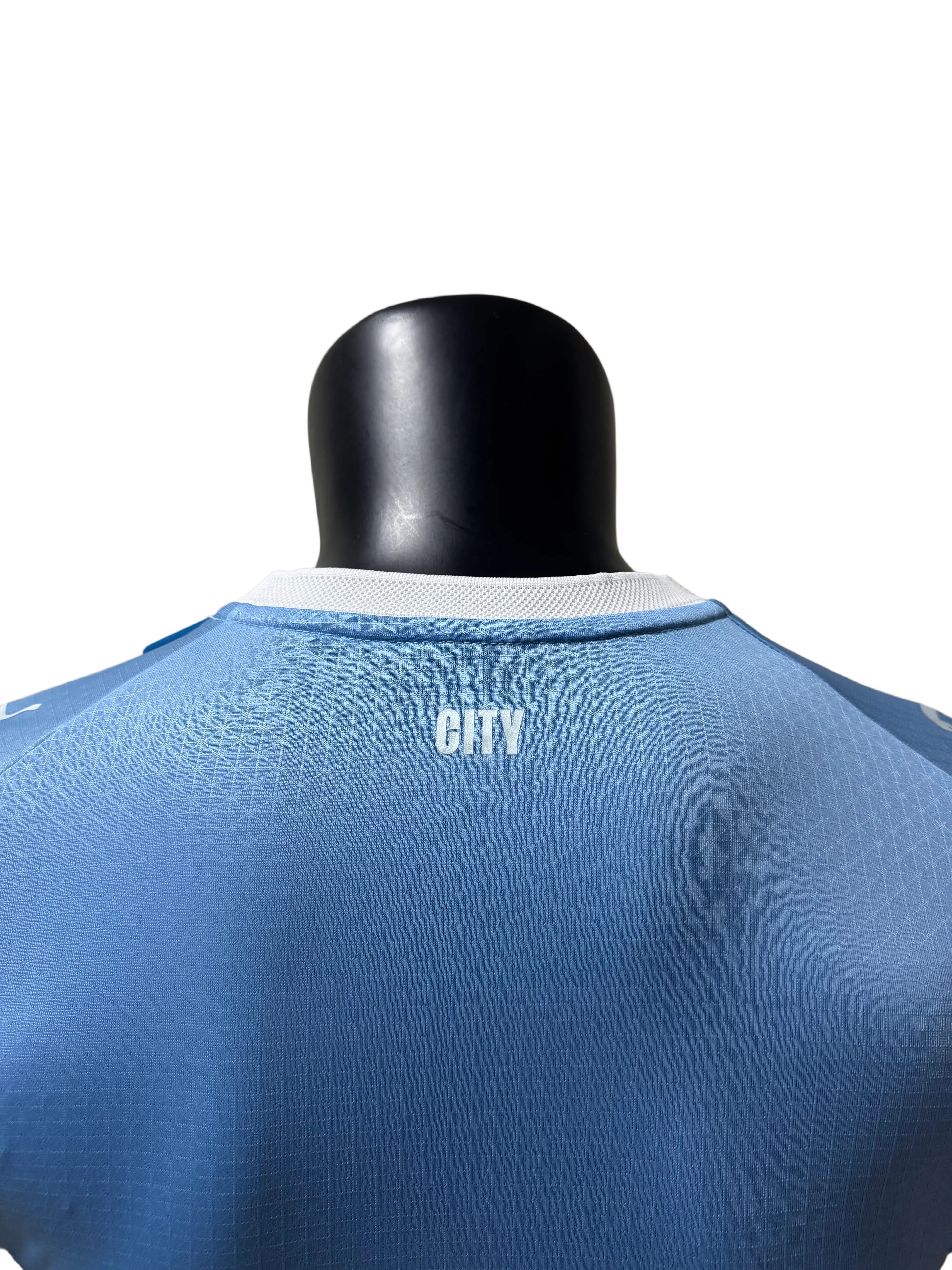 Breathtaking PUMA Manchester City 2026 2027 Home Jersey Review: Cityzens Culture puma manchester city 2026 2027 home jersey v neck collar detail