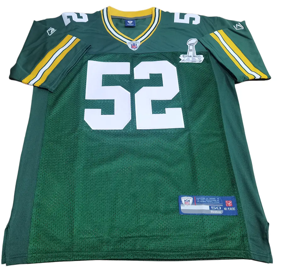 Breathtaking Reebok Green Bay Packers Clay Matthews Super Bowl XLV Jersey Review Reebok Green Bay Packers Clay Matthews Super Bowl XLV Jersey Review - Full front layout