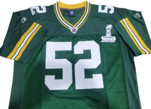 Breathtaking Reebok Green Bay Packers Clay Matthews Super Bowl XLV Jersey Review reebok green bay packers clay matthews super bowl xlv jersey super bowl patch collar detail