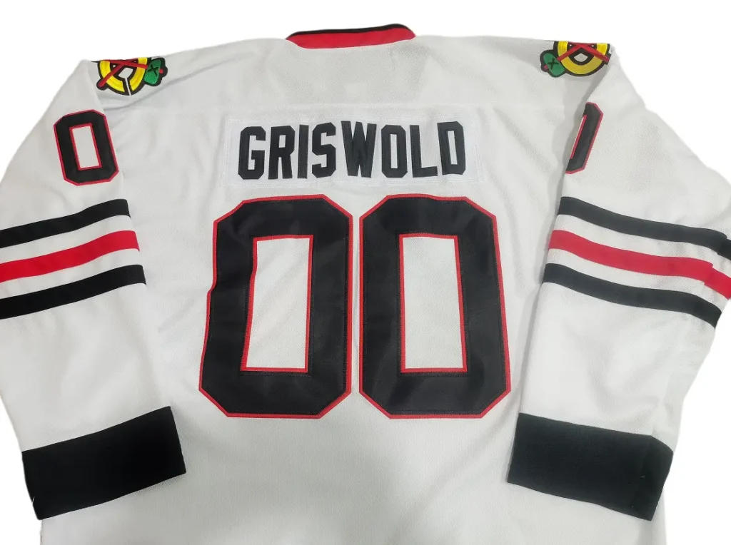 clark griswold blackhawks jersey review number detail