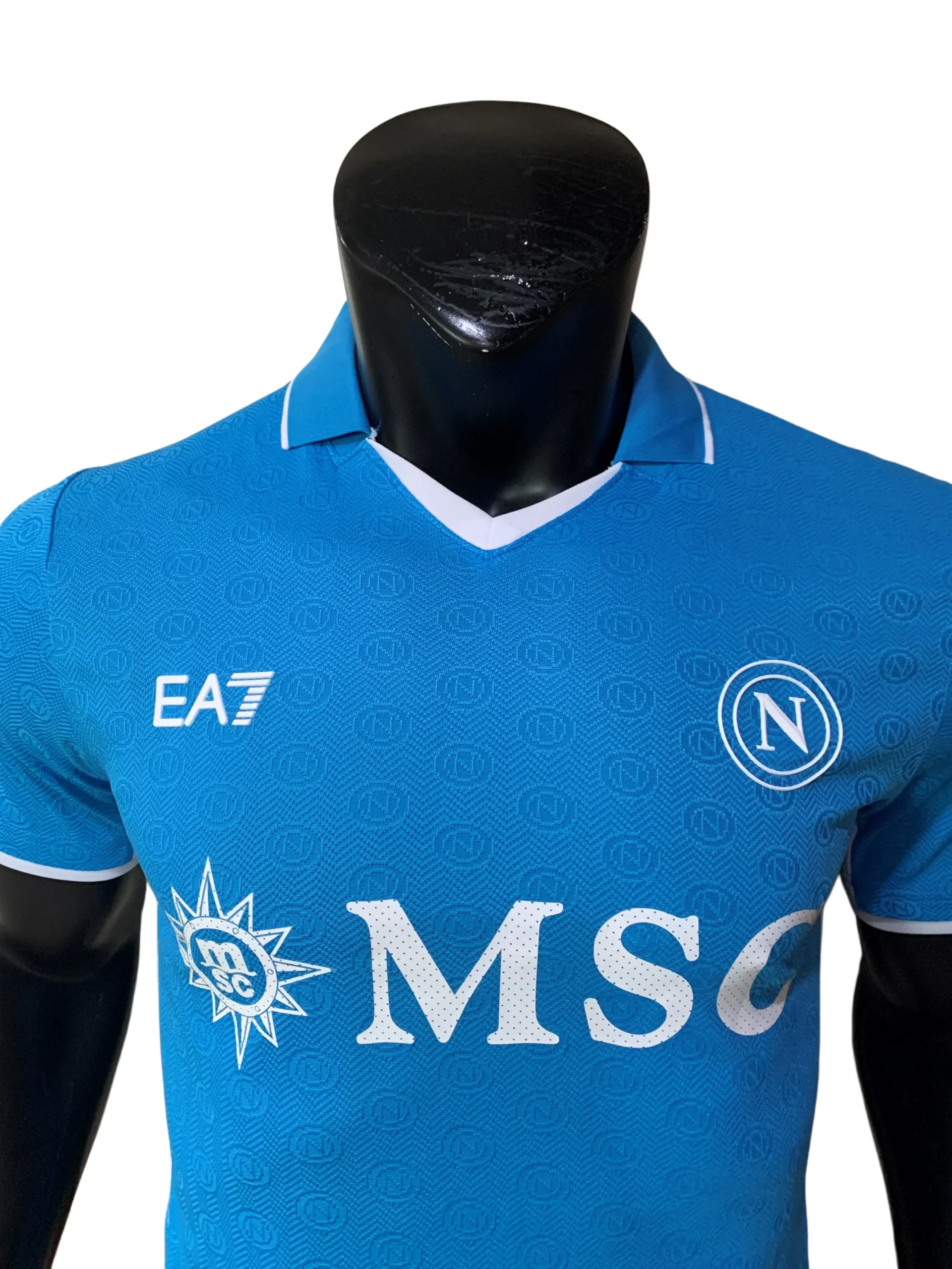 The Naples Blue is Back: A Deep Dive into the SSC Napoli 2024-25 Home Kit napoli 24 25 home kit monochrome crest